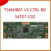 แผงควบคุม T546HB01 V2 CTRL BD 54T07-C02 T สำหรับ55นิ้วอุปกรณ์การแสดงผลทีวี Teste De Placa Original Tcon แผ่นการ์ด TCON