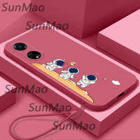 เคสฝาปิดนักบินอวกาศเคสนิ่มใส่โทรศัพท์5G A98 OPPO