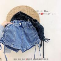 [COD] drawstring summer thin childrens loose fashionable hot little girl baby short