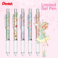 1ชิ้น Pen Energel เจลปากกาจำกัด BLN75แห้งเร็วหมึกสีดำ0.5มิลลิเมตรน่ารักหดปากกาเจลอุปกรณ์นักเรียนเครื่องเขียน