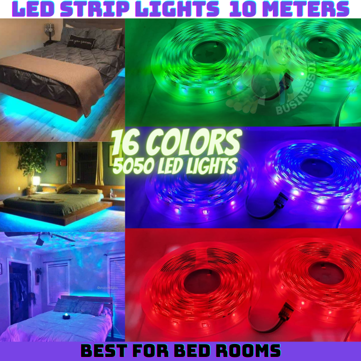 Led Strip Light 12Volts With Remote 5 Meters 240 Volts Multi Color