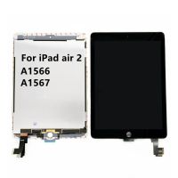 จอ LCD แบบดั้งเดิมสำหรับ Ipad Air 2 Air2 A1566 A1567แท็บเล็ต LCD และหน้าจอสัมผัสหน้าจอดิติไทเซอร์ประกอบการเปลี่ยน A1566เดิม