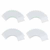 25 PCS Drain Hair Catcher Disposable Shower Drain Hair Catcher Mesh Stickers for Bathroom