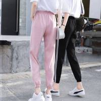 New Female Korean Version of Loose Bundle Foot Casual Sports Pants Women Nine Pants