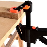 【CW】◊  Woodworking Bar F Clamp Clip Ratchet Release Speed Squeeze WoodWorking Carpentry Hand Tools