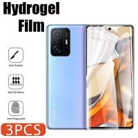 3Pcs Full Cover Hydrogel Film for Xiaomi Mi 11 12 13 Pro 11T 12T Pro Screen Protectors for Xiaomi Mi 10 11 Lite 11 Lite 5G NE