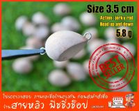 เหยื่อปลอม กบหยดน้ำ 3.5 ซม (บอดี้ยังไม่ทำสี) มีสินค้าพร้อมส่งในไทย