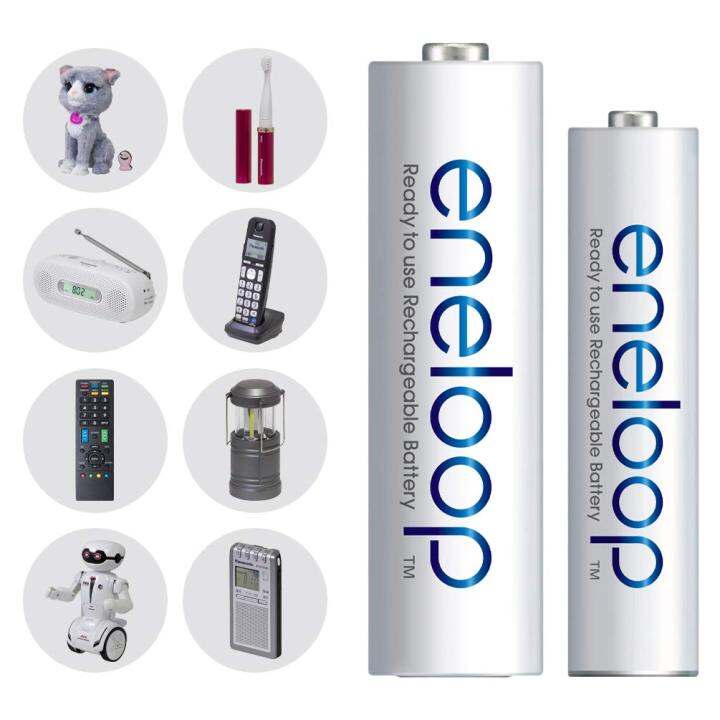 panasonic-battery-rechargeable-eneloop-genuine-ถ่านชาร์จเอเนลูป-aa-ของแท้-ประกันศูนย์-1ปี-2ก้อน