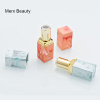 10Pcs&amp;50Pcs Lot Travel Cosmetics Packing Shimmer Square Marble Pattern Empty Lipstick Tubes DIY Lip Gloss Lip Balm Containers