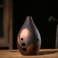 10หลุม Ocarina Ocarina ตราสาร Ocarina ลมชิ้นเอกสำหรับการเริ่มต้นมืออาชีพนักแสดงแบบพกพาตกแต่ง E ที่สำคัญ