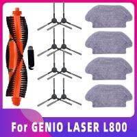 For GENIO LASER L800 Robot Vacuum Cleaner Spare Parts Accessories Main Brush Side Brush Hepa Filter