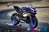 สติ๊กเกอร์แต่งลายรถ YAMAHA YZF R15 V.2 2018-2020 ลาย HP4 V.2