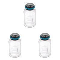 3X 2.5L Spaarpot Teller Coin Elektronische Digitale LCD Tellen Munt Geld Saving Box Jar Munten Opbergdoos Voor EURO