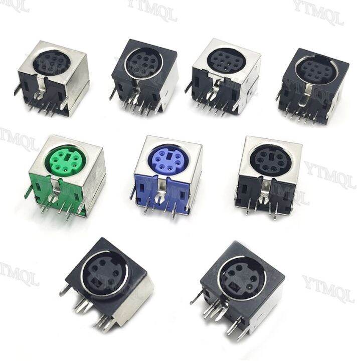 8 Pin Mini Din Female Connector 4 Pin Mini Din Female Connector 1pcs