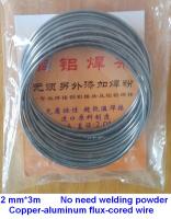 2.00mm*3m Copper aluminum flux cored welding wire low temperature copper-aluminum welding rods for AC &amp; Refrigeration