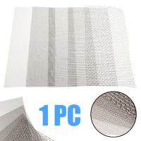 5/8/20/30/40 Mesh Stainless Steel Screen Wire Filter Sheet Woven Cloth 15x30cm with Wear Resistance Colanders Food Strainers