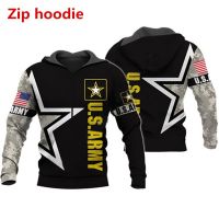 2023 style Marine US Military Army Suit Camo 3D Print Zipper Hoodies Unisex  Zip Jacket Casual Tracksuit，can be customization