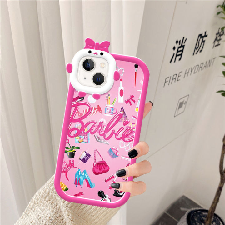 เคสสำหรับ-redmi-note-12-11-10-4g-10s-11s-9s-12-10-11-9-pro-9t-ฝาครอบ3d-โบว์เลนส์มอนสเตอร์ตัวน้อยตุ๊กตาบาร์บี้เจ้าหญิงนุ่มกันกระแทกซิลิโคน-tpu-น่ารักแฟชั่นหรูหรา