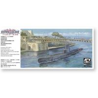 แบบทหารสุดยอด √ AFV รุ่น1/350 SE73512เรือดำน้ำ Guppy Class American