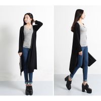 Women Long Sleeve Cardigan Dress Tops Clothes Sun Protection Baju Lengan Panjang