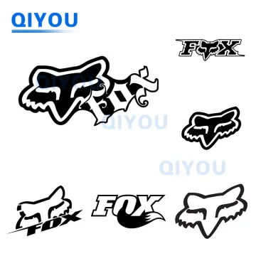 Moto Fox Shocks Motocross MX Bike Vinyl Die Cut Decal Sticker Fox tail  racing