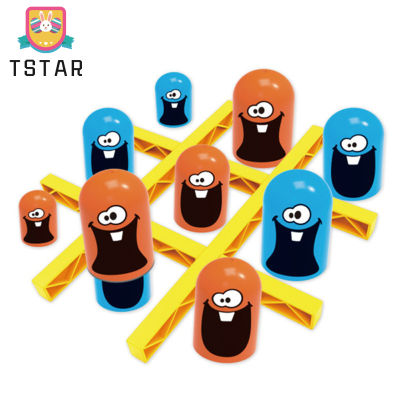 TS【ready Stock】Tic Tac Toe Big Eat Small Gobble Board Game Parent-Child Interactive Educational Toys For Christmas Gifts【cod】