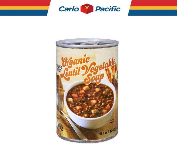 Trader Joe’s Organic Lentil Vegetable Soup 425g Lazada PH