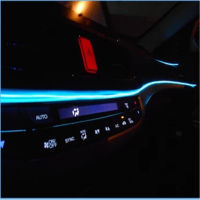 JingXiangFeng DIY Led Decoration Neon Light 12V 1-5Meters Car Interior LED Flexible EL Cold Wire Rope Tube Line Dashboard