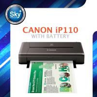 Canon printer inkjet PIXMA IP110 แคนนอน print_with battery wifi_usb 2 ประกัน 1 ปี ปรินเตอร์_พริ้นเตอร์ หมึก pgi35_cli36 1 ชุด