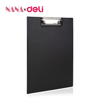 Deli กระดานคลิปบอร์ด ​A4 Clip Board คลิปบอร์ดรองเขียน แฟ้มหนีบa4 แฟ้มใส่เอกสาร แผ่นรองเขียน เครื่องใช้สำนักงาน  Nana Stationary