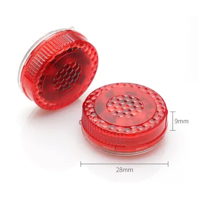 2PCS Wireless Car Door Warning Light Red Strobe Flashing LED Door Open Safety Flicker Anti Rear-end Collision 4 Colors