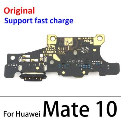 【⊕Good quality⊕】 anlei3 100% แท่นชาร์จ20x สำหรับ Huawei Mate 9 10 20 30 Lite Pro แท่นชาร์จขั้วต่อ Micro Usb บอร์ดไมโครโฟนแผงสำหรับชาร์จสายเคเบิลยืดหยุ่น