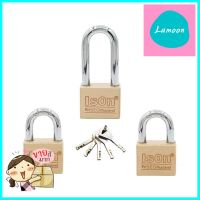 กุญแจคีย์อะไลก์ ISON KA.B-40/3 40 มม. แพ็ก 3 ชิ้นKEYED ALIKE PADLOCK ISON KA.B-40/3 40MM 3EA/SET **ทักแชทได้ค่ะ ยินดีบริการ**