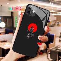 Luminous กระจกนิรภัยสำหรับ Samsung Note 20 21 22 FE Pro Ultre Plus แฟชั่น LED Backlight Cool Star Wars Cover