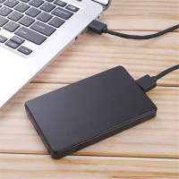 Hot Grwibeou 2.5 "SATA To USB 2.0 HDD Enclosure ฮาร์ดไดรฟ์มือถือพร้อมสาย USB 2.0 ABS สำหรับ SSD External Storage HDD