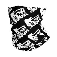 ✚┅℡ Heavy Metal Rock Music Symbol Neck Gaiter Men Women UV Face Shield Winter Bandana Scarf for Cycling