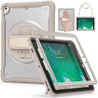 เคสสำหรับ Apple Ipad Air4 10.9มีสายคล้อง2020 10.9 Ipad ขาตั้ง2022กันกระแทกพร้อมไหล่สำหรับ