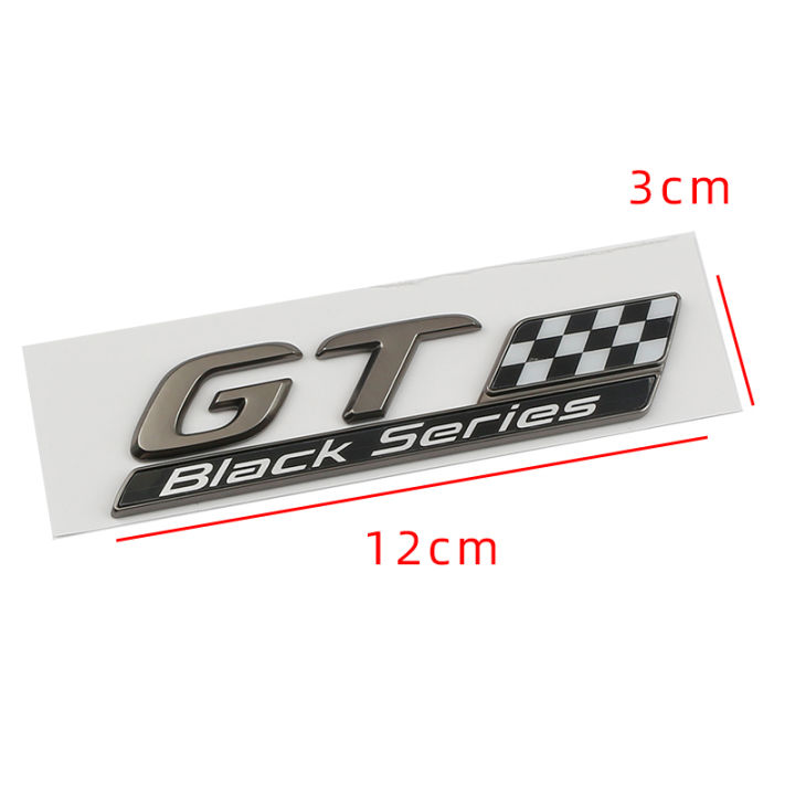 รถ-abs-gt-สีดำชุดลำต้นพิทักษ์โลโก้ตราสัญลักษณ์-d-ecals-สติ๊กเกอร์สำหรับ-benz-sls-amg-gt-c63-clk-63-slk-55-sl-65