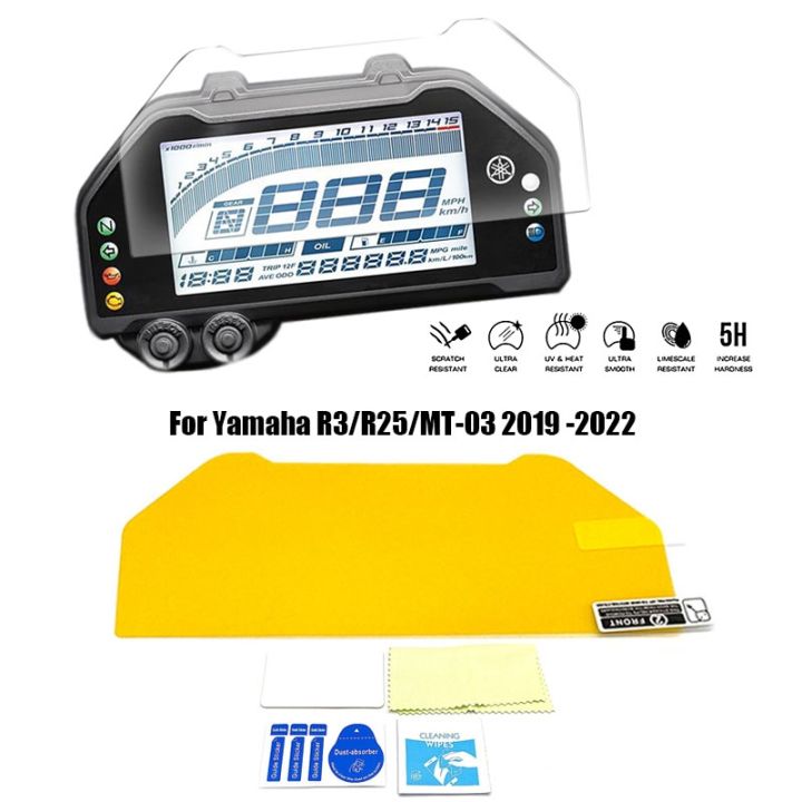 แผงหน้าปัดรถจักรยานยนต์2019-2022-r25-r3-mt-25-mt-03สำหรับยามาฮ่า