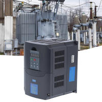 ไดรฟ์ความถี่ตัวแปร 3 เฟส VFD ควบคุมความเร็วมอเตอร์ 380V เอาต์พุต 7.5KW A2-3075