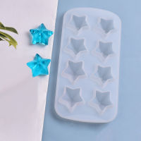 DIY Crystal Epoxy Mold Eight-Pointed Star Three-Dimensional Translucent Table Jewelry Homemade Silicone Mold