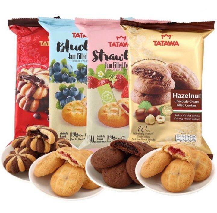 TATAWA COOKIE คุ๊กกี้ทาทาวา คุ๊กกี้สอดไส้ Lazada.co.th