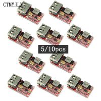 5/10pcs DC-DC Converter Phone Charger Car Power Supply Board Efficiency 97.5 6-24V 24V 12V to 5V USB Step Down Buck Module