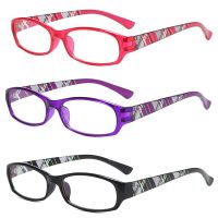 【cw】 Women Vintage Portable Flowers Eye Protection Reading Glasses Anti Blue Light Eyeglasses Ultra Light Frame ！