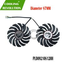 【♘COD Free Cas♘】 tu884140474 พัดลมระบายความร้อน Gtx1050 Pld09210s12hh 4pin 2ชิ้น/ล็อตสำหรับ Geforce Msi Gtx 1050 1050ti เล่นเกม X พัดลมระบายอากาศวิดีโอการ์ด