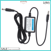 Royalbelley สายจั๊มแบตเตอรี่เพาเวอร์ Chaju1797160ชาร์จ USB,DC 2.1X5.5มม. 5V ถึง DC 9V 12V สายเพิ่ม1A