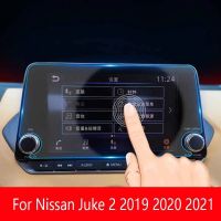 สำหรับ Nissan Juke 2 2019 2020 2021จีพีเอสรถยนต์หน้าจอนำทางฟิล์มป้องกันกระจกเทมเปอร์อุปกรณ์เสริมสติกเกอร์ตกแต่งภายในรถยนต์