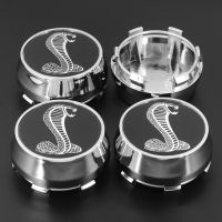 Style car 4PCS COOL 60MM ST / Cobra Car Wheel Center Cap Fit For Ford Fusion Everest Escape Explorer Mondeo Focus Ecosport Fiesta Kuga