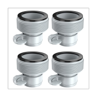 4PCS Pool Hose Adapter 1.25 Inch to 1.5 Inch Type B Hose Adapter for Intex Pool Filter Pump