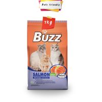 [ลด 50%] ส่งฟรีทุกรายการ!! Buzz Cat Salmon [7kg] อาหารแมวโต รสปลาแซลมอน สูตรสำหรับแมวโตอายุมากกว่า 1 ปี ทุกสายพันธุ์